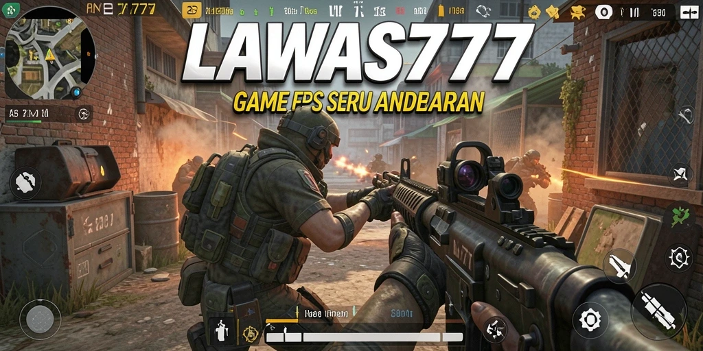 Tampilan mendebarkan gameplay LAWAS777 dengan aksi pertempuran intens.