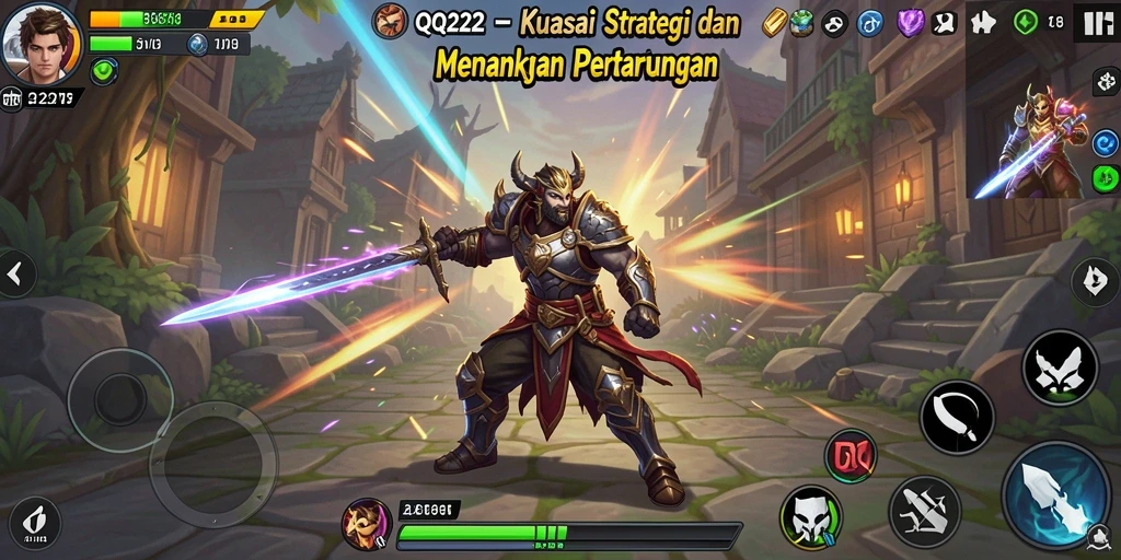 Tampilan gameplay <strong>QQ222</strong> yang menegangkan dan penuh strategi yang mendebarkan.