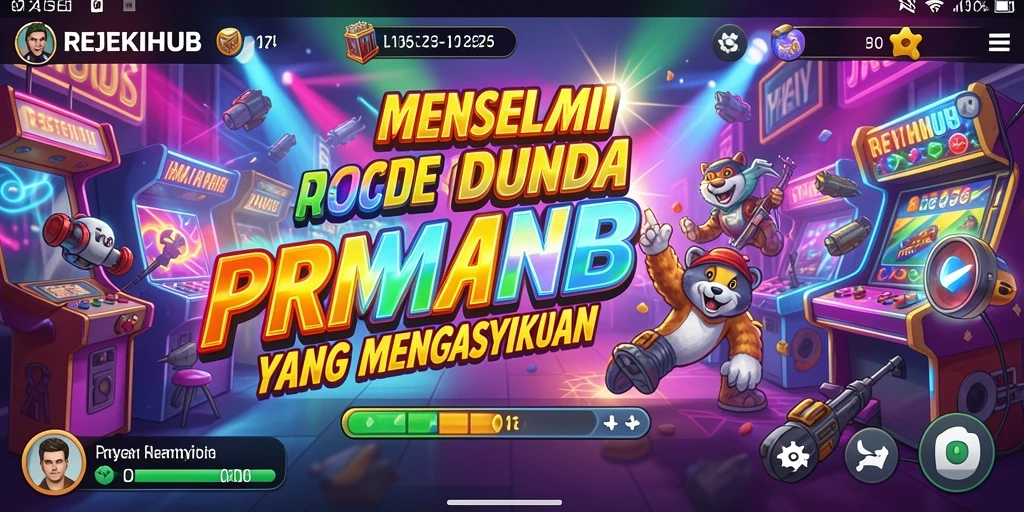 Tampilan menarik dari gameplay seru REJEKIHUB.