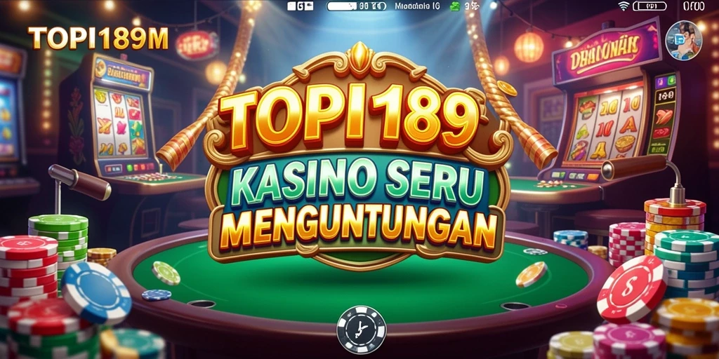 Tampilan gameplay Kasino yang mendebarkan di TOPI189.